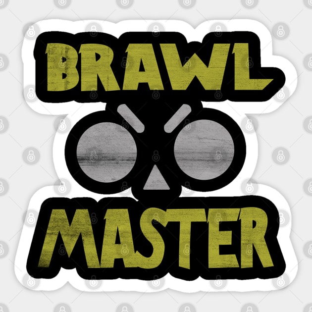 brawl master Sticker by Primitive Podcast